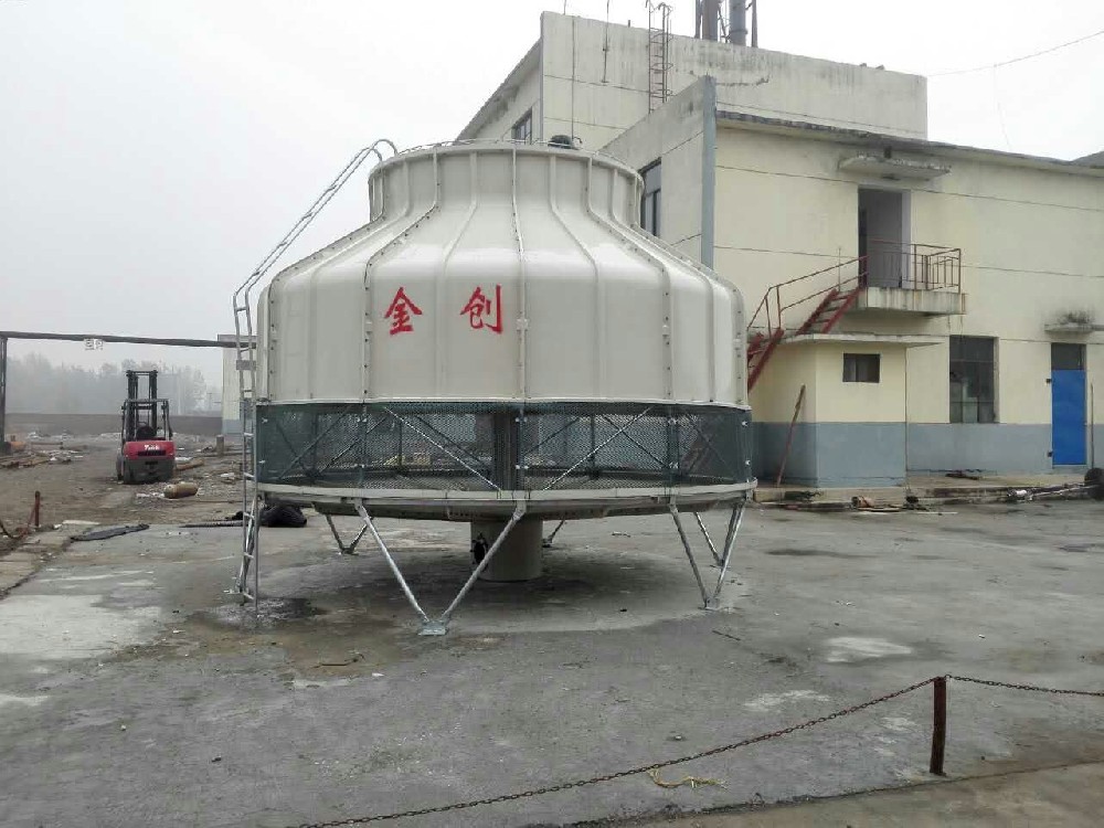 冷卻塔噴槍流量調(diào)整范圍較大，且噴霧角度變動小